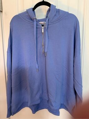 Calvin Klein Performance Lavender Half-Zip Hoodie Sweater